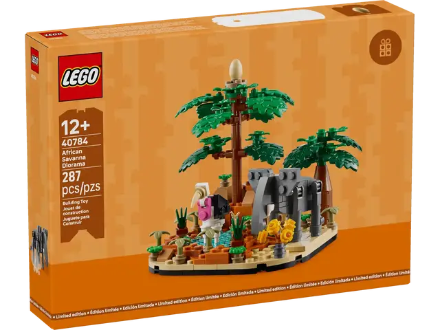 LEGO® Diorama Afrikanische Savanne