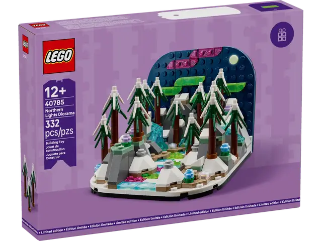LEGO® Diorama Polarlichter