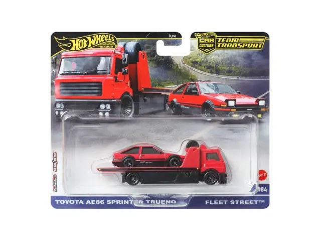 MATTEL Hot Wheels - Team Transport #84 Toyota AE86 Sprinter Trueno /Fleet - JBM40