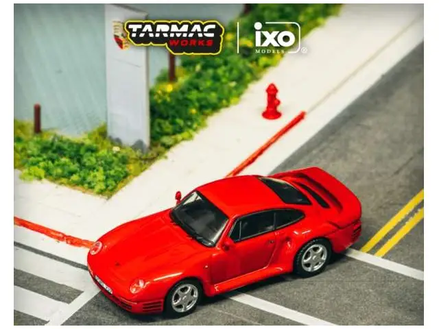 TARMAC Tarmac - 1/64 Porsche 959, red