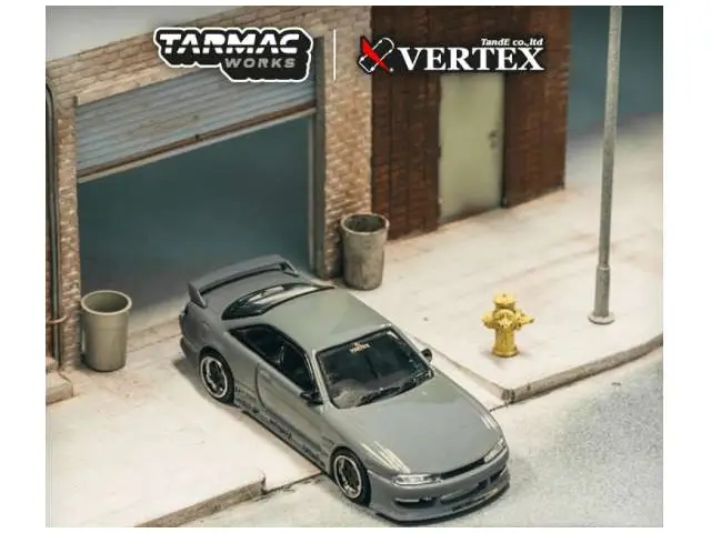TARMAC Tarmac - 1/64 VERTEX Nissan Silvia (S 14), grey