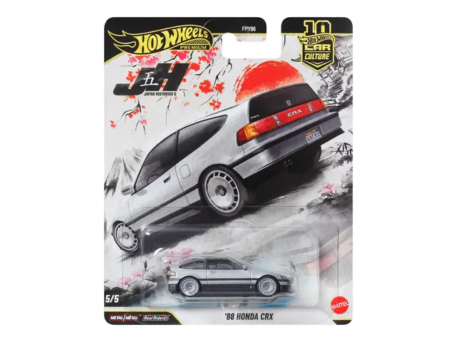 MATTEL Hot Wheels 2026 - Japan Historics 5 - ´88 Honda CR-X - JKF13