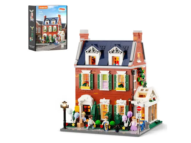 LUMIBRICKS Maison mitoyenne en briques rouges