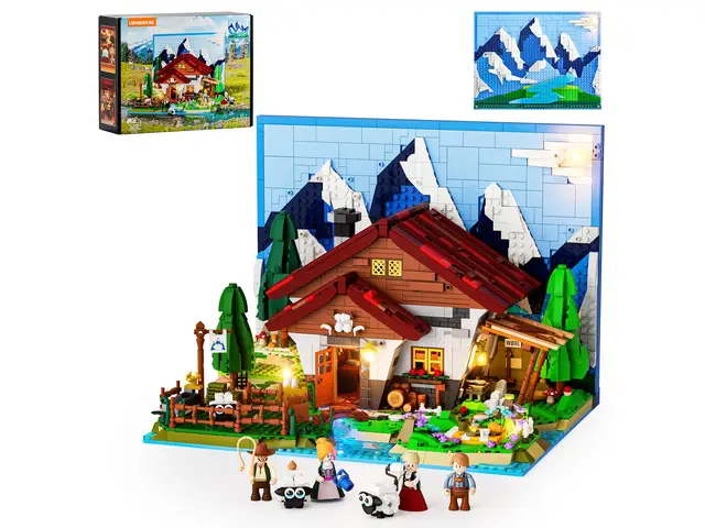 LUMIBRICKS Shepherd's hut Alpenhof