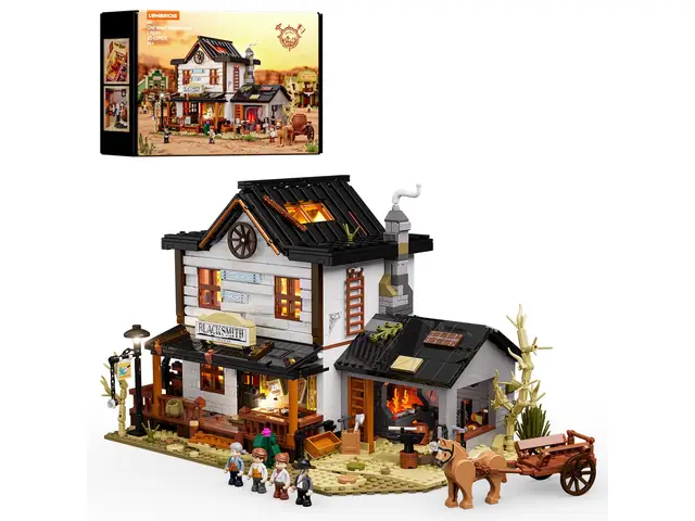 LUMIBRICKS Western-Schmiede