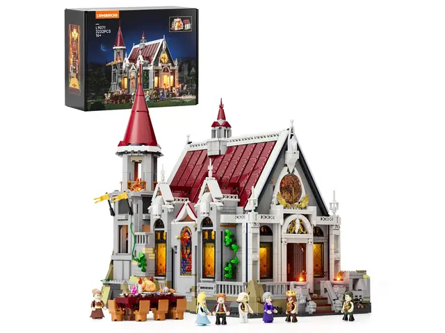 LUMIBRICKS Medieval Castle Banquet Hall