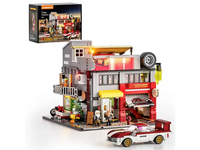 LUMIBRICKS Fusion de rues Street MOD Garage
