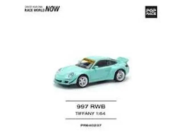 POP RACE Pop Race - 1/64 RWB 997, Tiffany blue