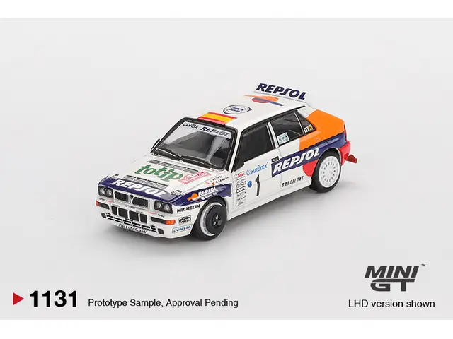 MINI GT Mini GT - 1/64 1993 Lancia Delta Integrale Evoluzione #1 Rally Monte Carlo, various
