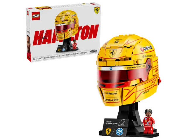 LEGO® Scuderia Ferrari HP Lewis Hamilton Helm
