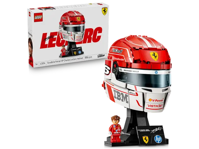 LEGO® Scuderia Ferrari HP Charles Leclerc Helm