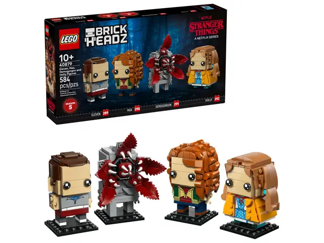 LEGO® Elf, Max, Demogorgon und Holly Figuren