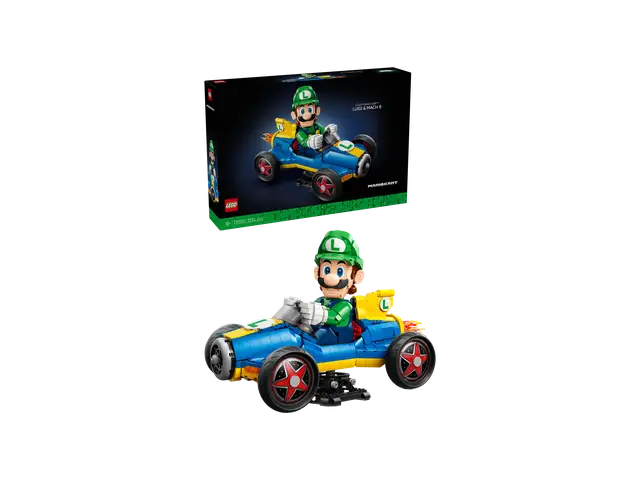 LEGO® Mario Kart™: Luigi & Turboflitzer