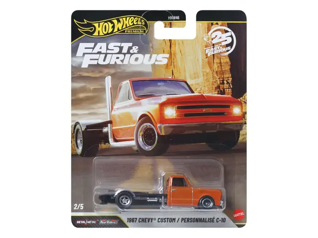 MATTEL Hot Wheels - JHW61 1967 Chevrolet C/K (F4), orange