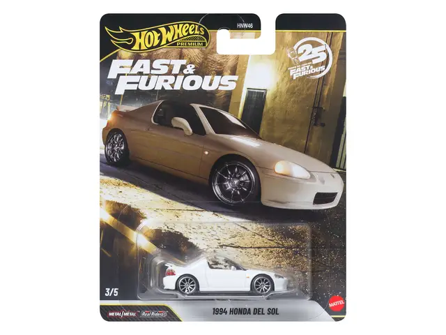 MATTEL Hot Wheels - JHW63 Honda del Sol (F1), white
