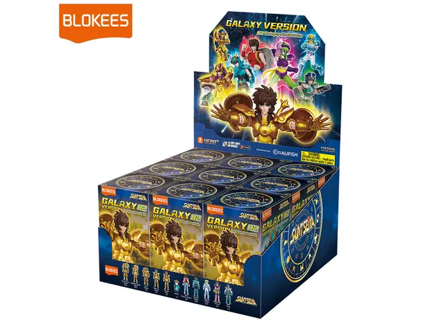 BLOKEES Saint Seiya Blokees Saint Seiya Galaxy Version 02 asst 9pcs