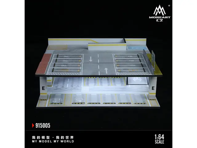MOREART MoreArt - 1/64 Underground Parking Garage Scene, Model 05 MO915005