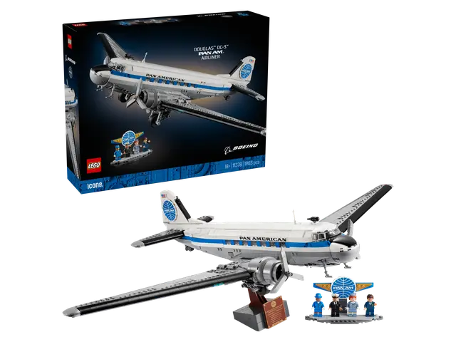 LEGO® Avion de ligne Douglas™ DC-3™ de la PAN AM®
