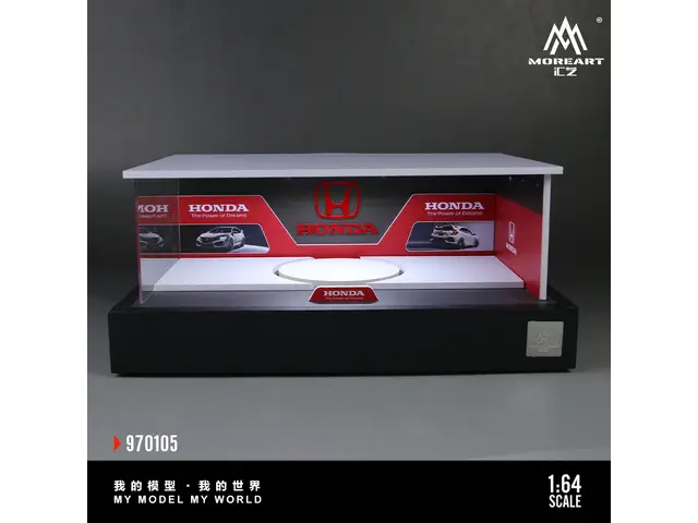 MOREART MoreArt - 1/64 Honda Rotating Booth Scene MO970105