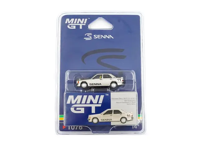 MINI GT Mini GT - Mercedes-Benz 190 E 2.3-16 #11 Ayrton Senna