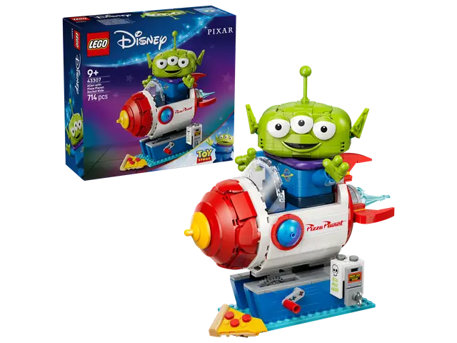LEGO® Alien mit Pizza Planet Raketenfahrt