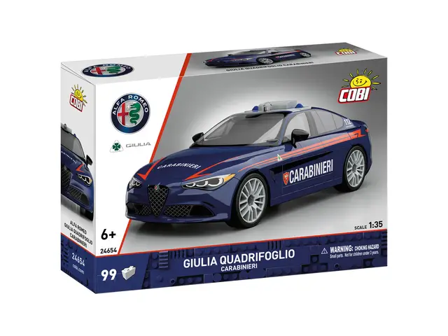 COBI GMBH Alfa Romeo Gulia Quadrifoglio Carabinieri