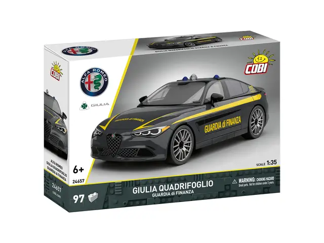 COBI GMBH Alfa Romeo Gulia Quadrifoglio Guardia di Finanza