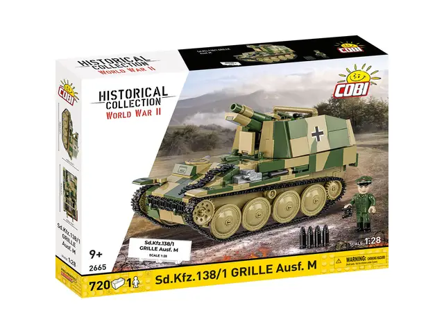 COBI GMBH Sd.Kfz.138/1 GRILLE Ausf. M