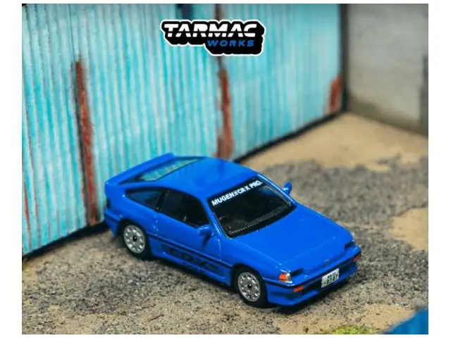TARMAC 1/64 Honda Ballade Sports MUGEN CR-X PRO, blue
