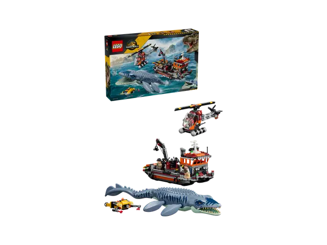 LEGO® Mosasaurier-Angriff auf das Boot