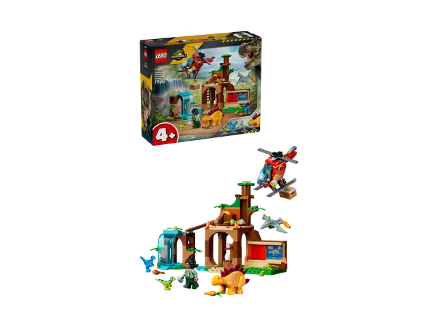 LEGO® Rettungszentrum für Junge Velociraptoren, Stegosaurier und Pteranodon