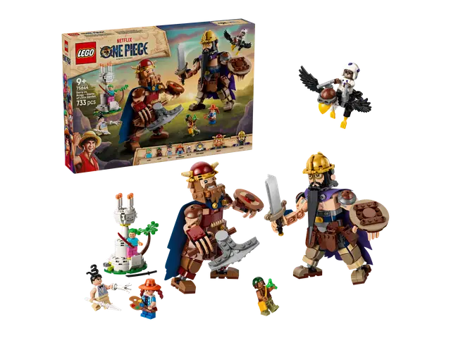 LEGO® Dorry vs. Brogy – Giants of Little Garden