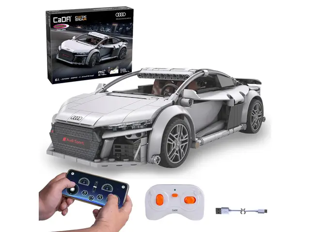CADA CADA Audi R8 Coupé 1:14, 2,4GHz Bricks