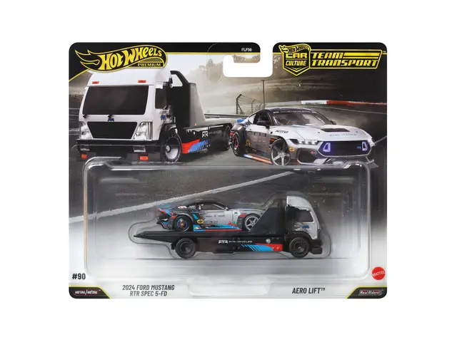 MATTEL 1/64 Ford Mustang RTR + Aero Lift