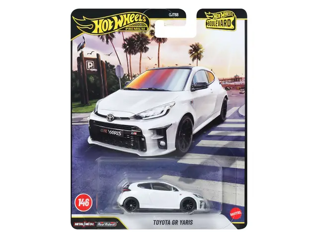 MATTEL 1/64 Toyota GR Yaris - No. 146