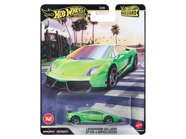 MATTEL 1/64 Lamborghini Gallardo LP 570-4 Superleggera - No. 148