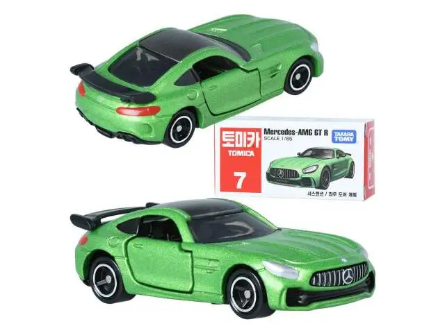 TOMICA #7 1/65 Mercedes-Benz AMG GT-R *Takara Tomy*, green