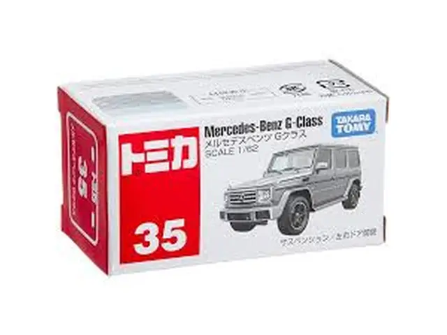 TOMICA #35 1/62 Mercedes-Benz G-Class *Tomica Takara*, silver
