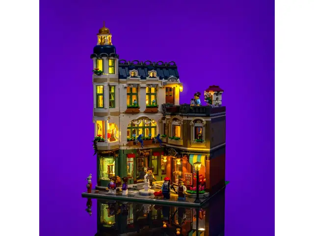 LIGHT MY BRICKS Beleuchtungsset für LEGO® Einkaufsstraße #11371