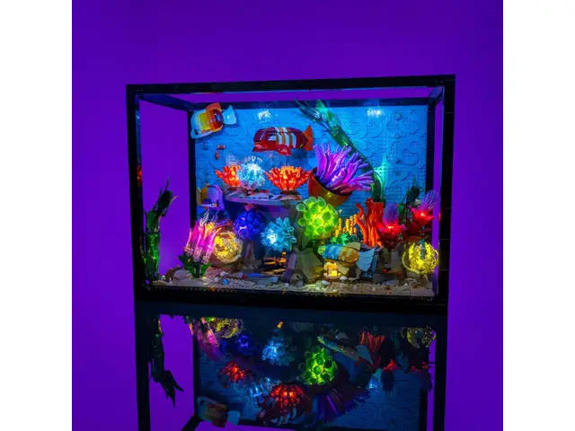 LIGHT MY BRICKS Beleuchtungsset für LEGO® Tropisches Aquarium #10366