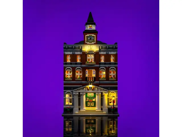 LIGHT MY BRICKS Beleuchtungsset für LEGO® Rathaus #10224