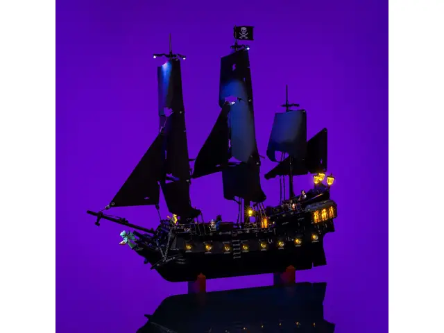 LIGHT MY BRICKS Beleuchtungsset für LEGO® Captain Jack Sparrows Piratenschiff #10365
