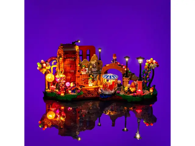 LIGHT MY BRICKS Beleuchtungsset für LEGO® Willy Wonka und die Schokoladenfabrik #21360