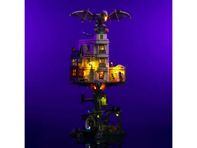LIGHT MY BRICKS Beleuchtungsset für LEGO® Gringotts™ Zaubererbank - Sammleredition #76417