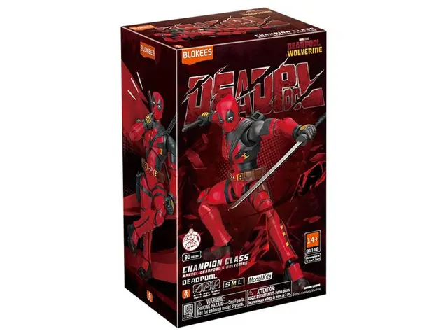 BLOKEES Marvel Heros Blokees Champion Klasse 04 Deadpool