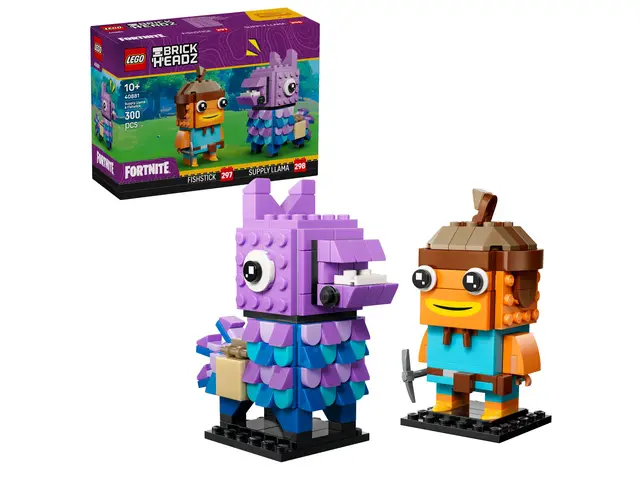 LEGO® Vorratslama und Fischstäbchen Figuren