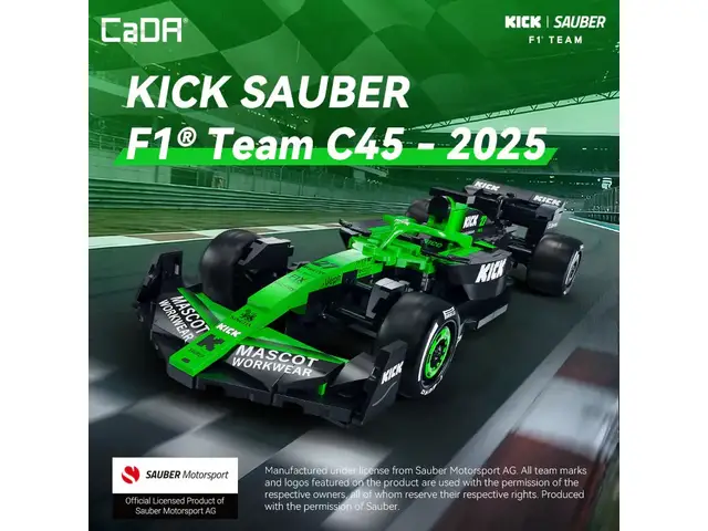 CADA CaDA - NEW KICK Sauber™ F1™ Team C45 (384 Teile)