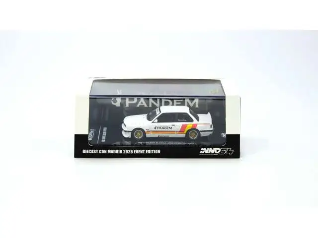 INNO64 1/64 Pandem Rocket Bunny E30 *DIECAST CON MADRID 2026* Event Edition, matt white