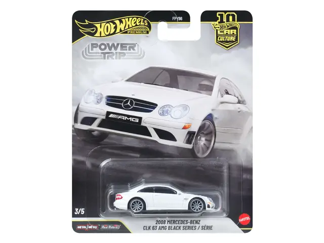 MATTEL Hot Wheels 2026 - Power Trip - 2008 Mercedes Benz CLK63 Black Series - JKF29