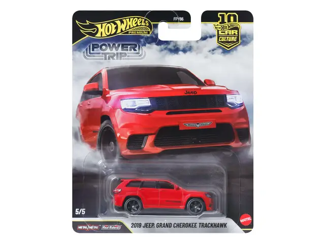 MATTEL Hot Wheels 2026 - Power Trip - 2019 Jeep Grand Cherokee Trackhawk - JKF28